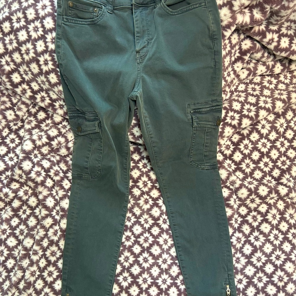 American Eagle cargo Hi-rise jegging